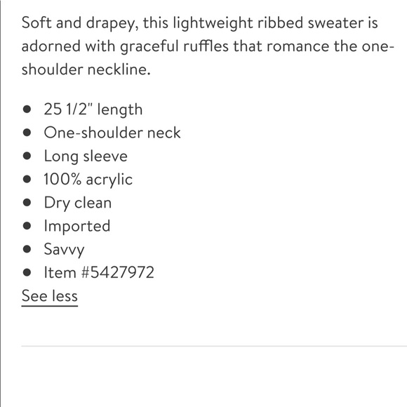 Nordstrom’s STOREE gray sweater size S - Picture 6 of 6